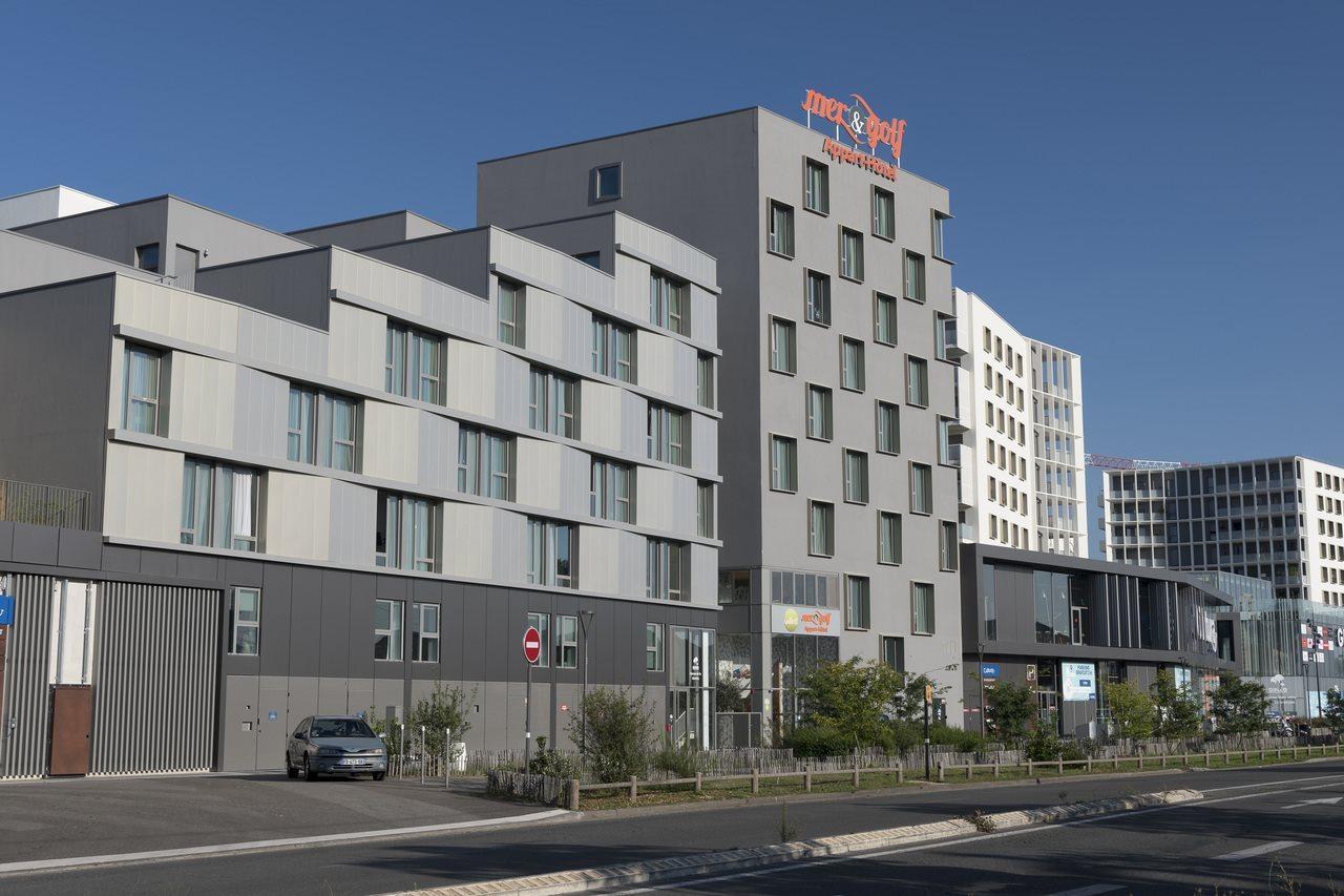 Appart-Hôtel Mer&Golf City Bordeaux Lac Exterior foto