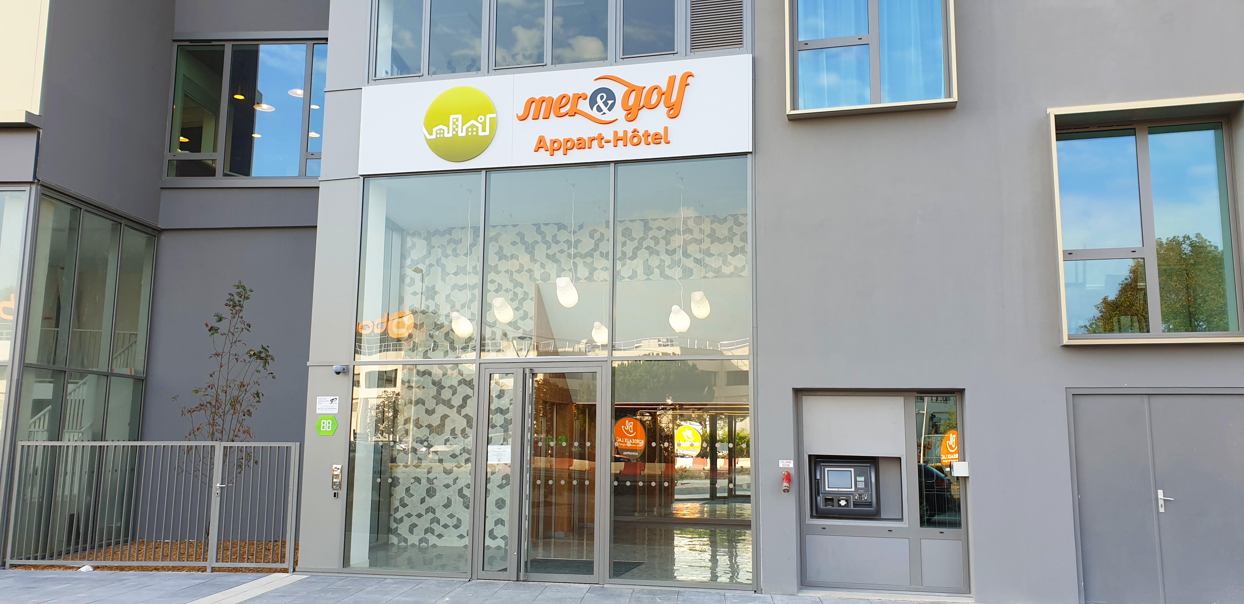 Appart-Hôtel Mer&Golf City Bordeaux Lac Exterior foto
